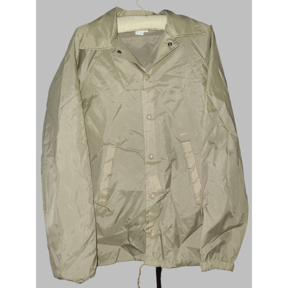 Hartwell Lightweight Tan Jacket with Snap Buttons - size S